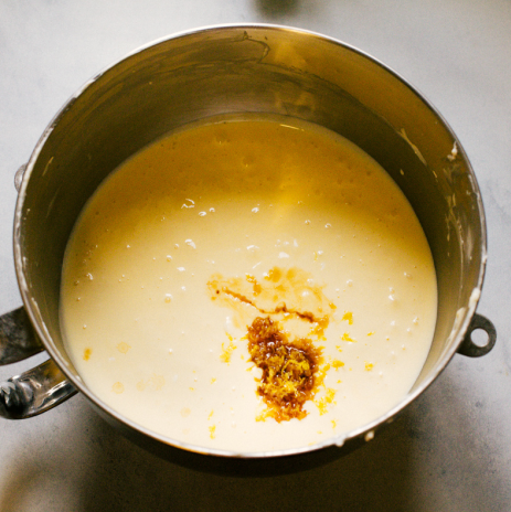 smooth cheesecake batter